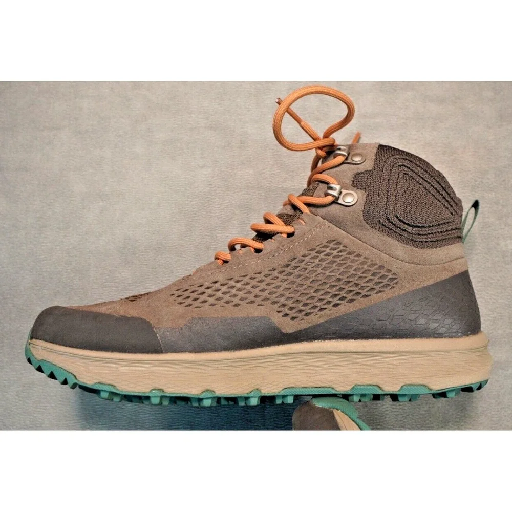 Vasque Womens 8 M Breeze Seude Mid High Hiking Boots Shoes‎ Waterproof Vibram